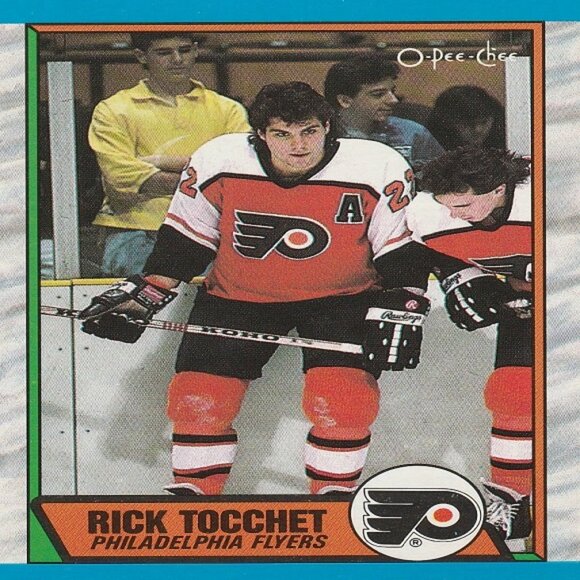 Rick Tocchet Philadelphia Flyers NHL Hockey Card Collection - 12 Card Set - Picture 11 of 13